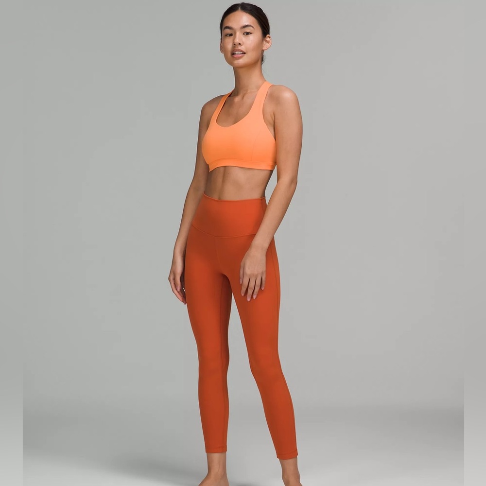 Lululemon Align™ High-Rise Pant 25"
Size 4 color: canyon orange